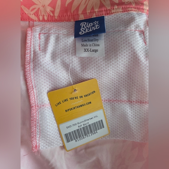 NWT Ripskirt Hawaii Sunny Sherbert Floral Rip Skirt - Picture 6 of 7